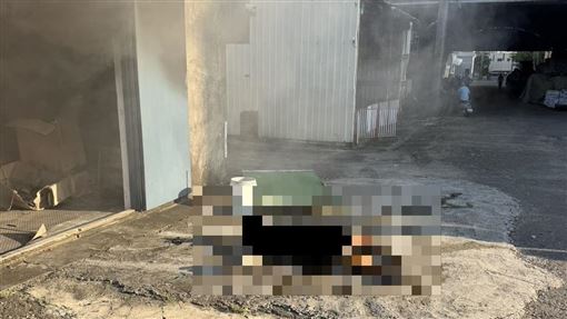 新／台南某工廠配電箱起火！1人臥地死亡