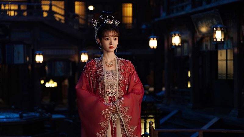 田曦薇《大奉打更人》飾演備受寵愛的「臨安公主」。(圖/中天綜合台提供)