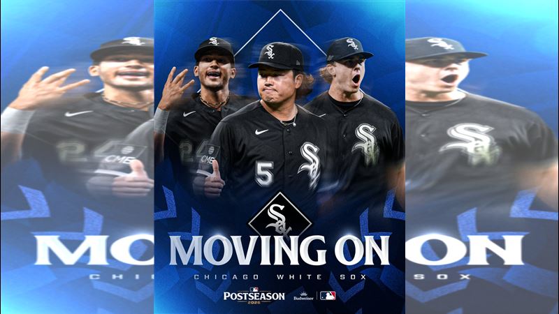 外卡G2白襪以7:3淘汰太空人。(圖/翻攝自X平台 @MLB)