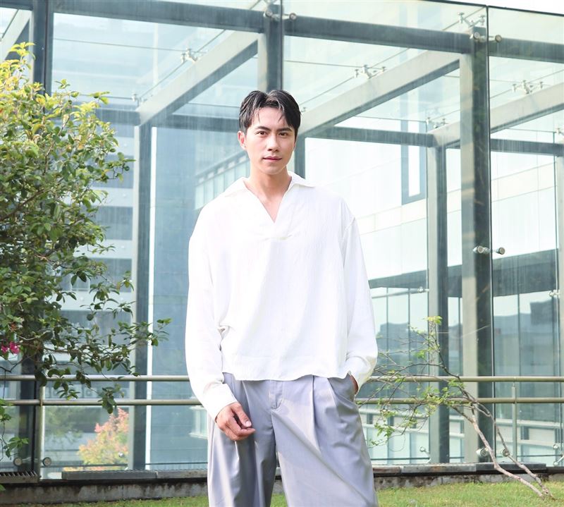 32歲潘君侖出道12年。(圖/記者田俊彥攝影)