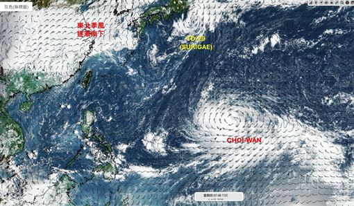 颱風暴雨擾台
