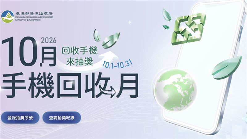 舊手機別丟 全台回收抽蘋果手機、手錶