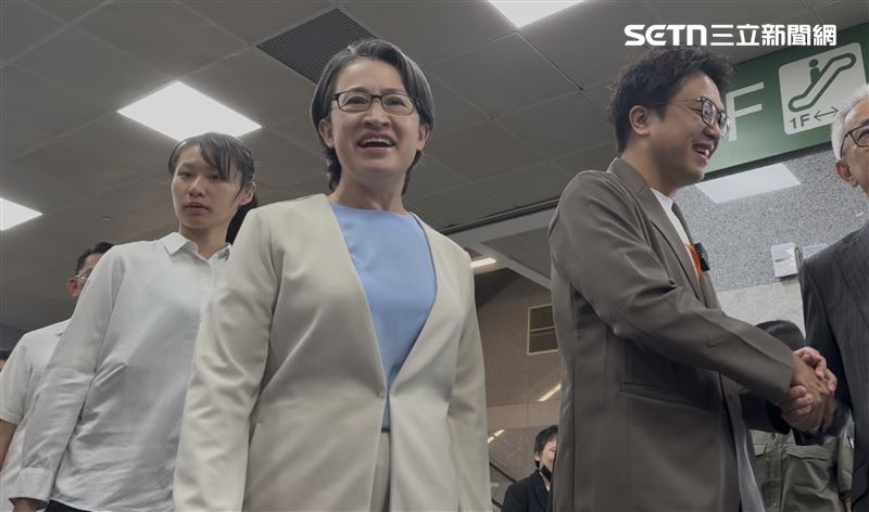 蕭美琴、沈伯洋出席「第七屆台北國際照顧博覽會」(圖/記者劉秀敏攝影)