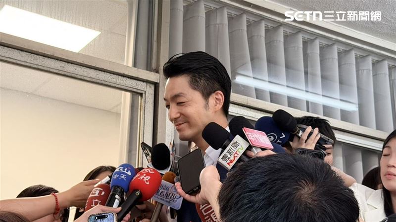 蔣萬安稱，立法院的事情洞見觀瞻、經緯萬端，「我們把事實釐清就好」（圖／記者陳思妤攝影）