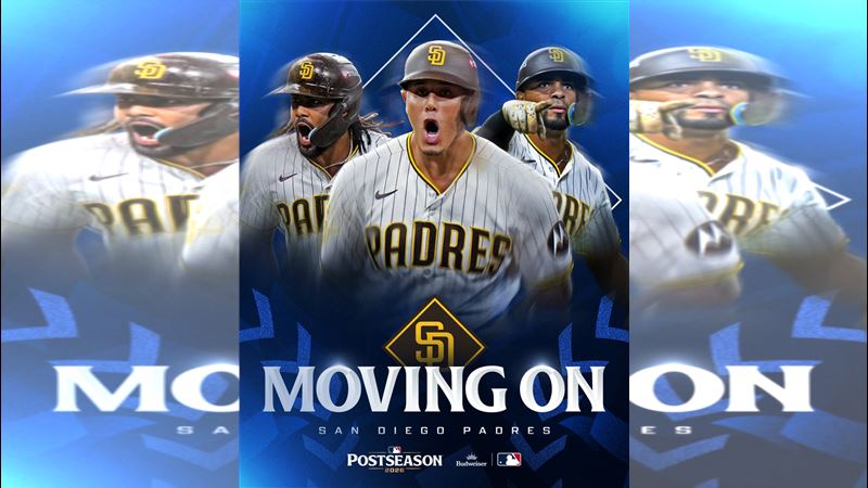 外卡G2教士以9:2淘汰小熊。(圖/翻攝自X平台 @MLB)