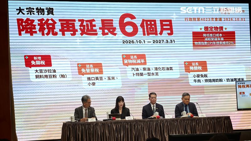 政院拍板 大宗物資延長降稅6個月