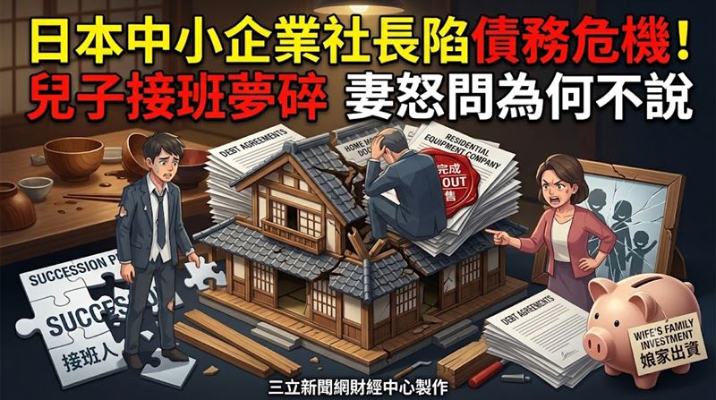 55歲社長瞞家人做這事　妻兒氣炸全家攤牌