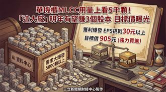 這大廠明年有望賺3個股本　目標價曝光