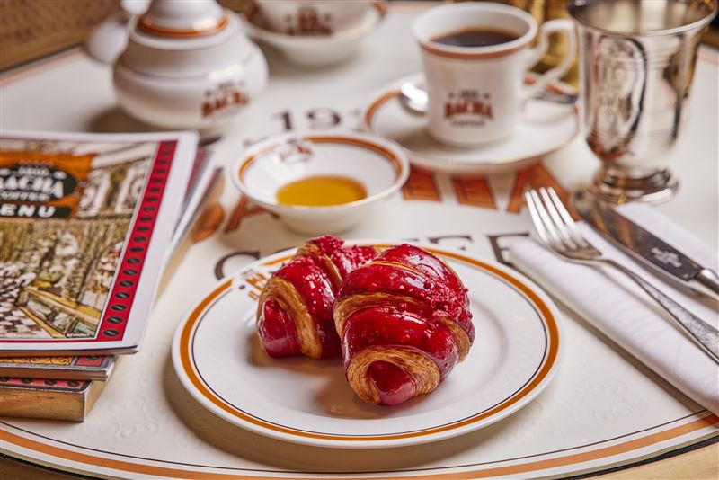 Bacha Coffee夿萐咖啡招牌可頌。(圖/品牌業者提供)