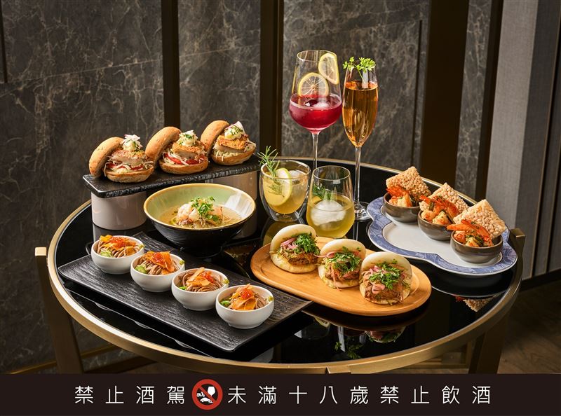 台北漢來邀「酣呷台北 The Han-Jia TPE」聯手客座，打造期間限定客座餐檯呈獻專屬於台北漢來的限定餐酒體驗(飲酒不開車，未滿十八歲禁止飲酒)。（圖／飯店旅宿業者提供）