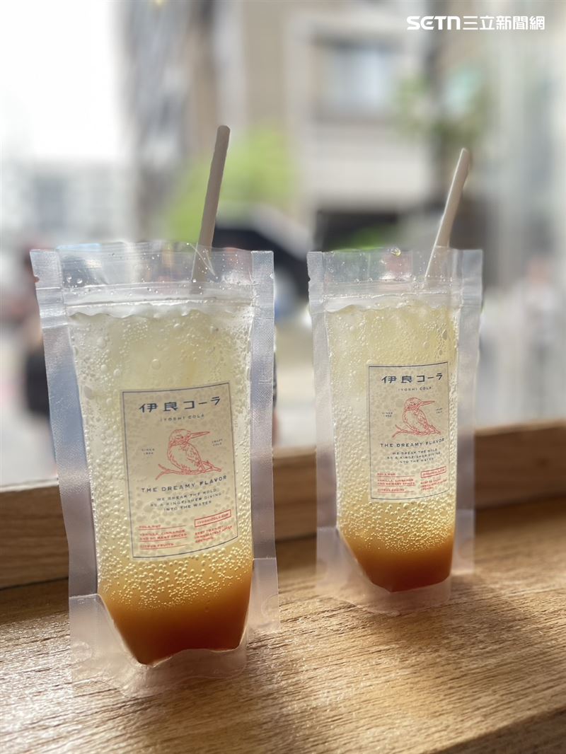 伊良可樂中山台北店販售2款經典風味「THE DREAMY FLAVOR」。(圖/讀者提供)