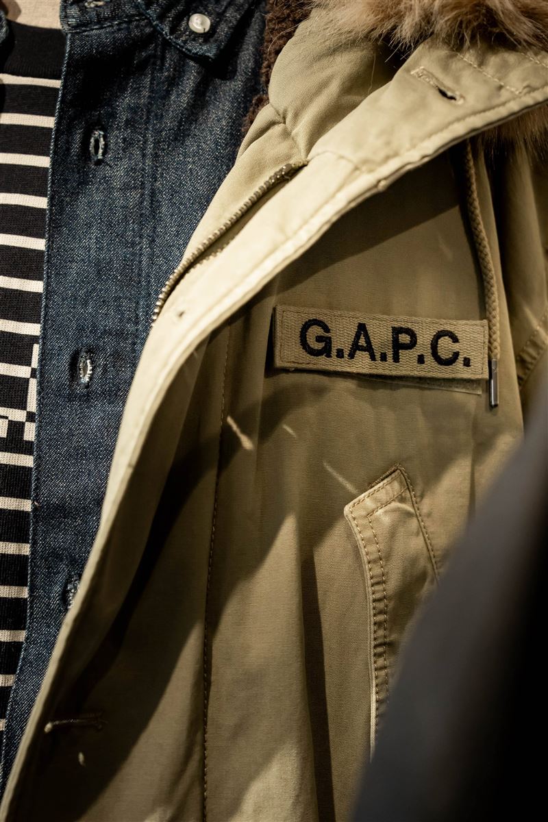 G.A.P.C.聯名系列商品。(圖/品牌業者提供)