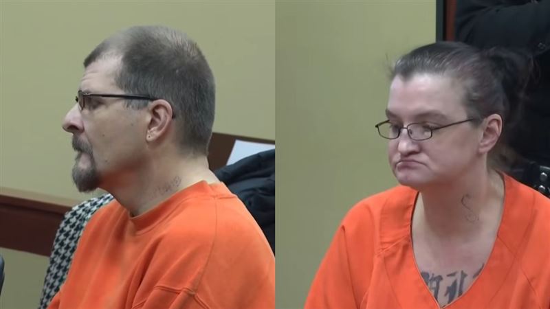 被告夫妻二人目前均面臨多項重罪指控,法院正在進行預審程序。(圖/翻攝UpNorthLive)