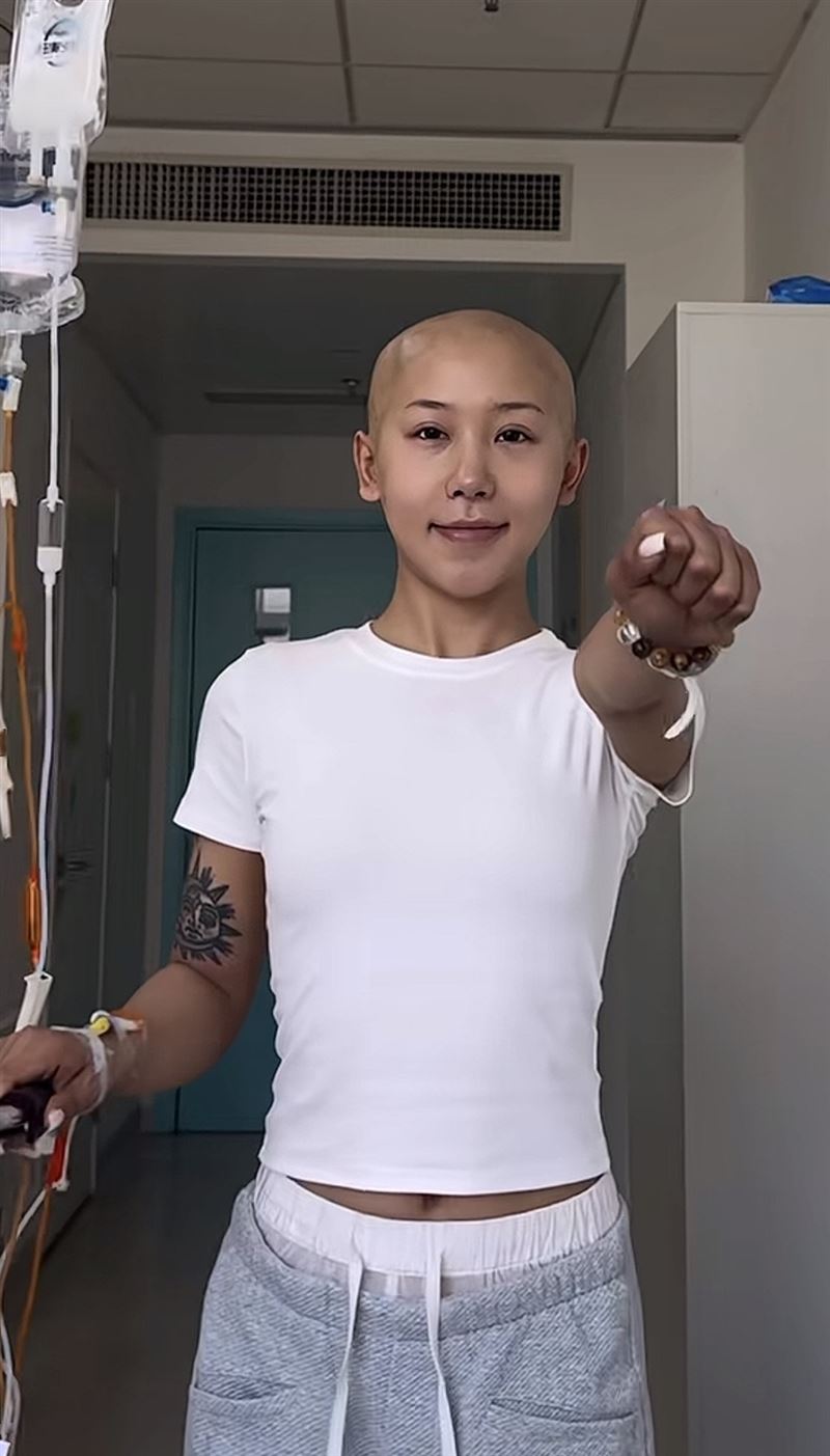 嘻嘻徐寶胃癌病逝。(圖/翻攝自嘻嘻徐寶抖音)