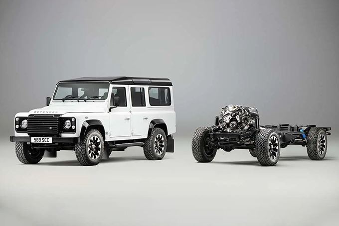 Works V8套件起價15萬英鎊，約台幣630萬元。（圖／翻攝JLR網站）
