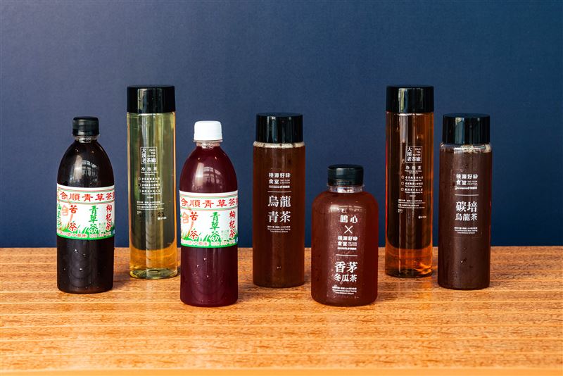 台灣農林大溪老茶廠、鳴心越南牛肉河粉、臻品茶飲專賣店聯合茶飲。(圖/桃園市政府提供)