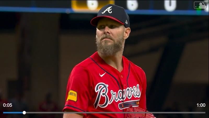 塞爾(Chris Sale)休息1天登板後援。(圖/翻攝自MLB官網)