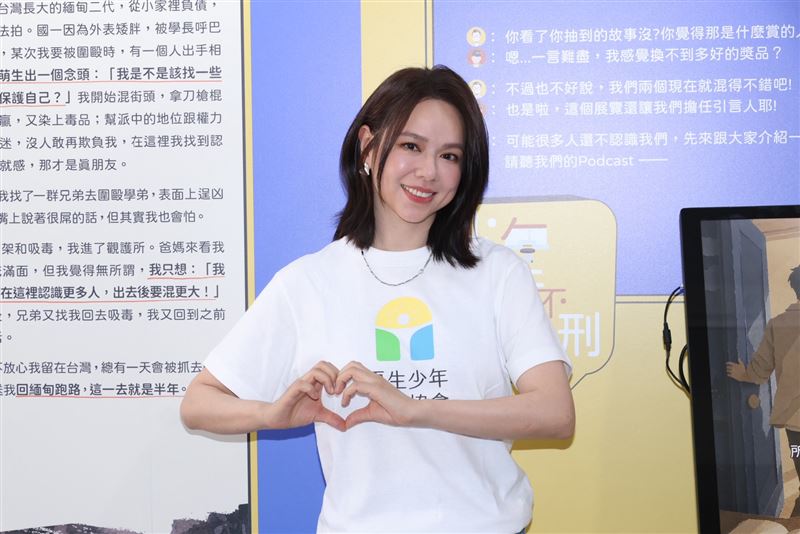 夏于喬分享升格人母後的生活。(圖/記者鄭孟晃攝影)