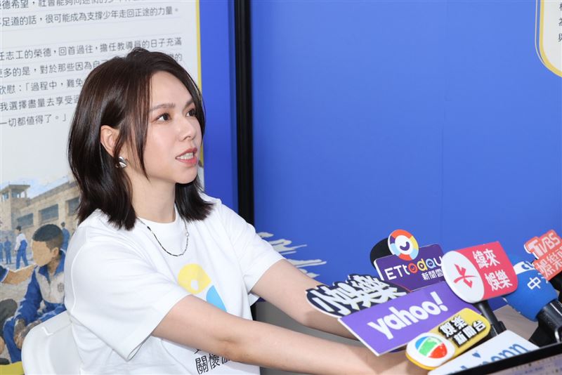 夏于喬低調回應表示,女兒出生喜訊有告知爸爸夏世紘。(圖/記者鄭孟晃攝影)