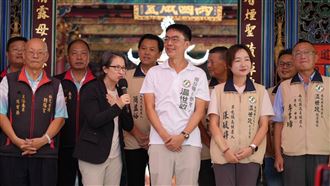 讚温世政「草屯狀元」！蕭美琴肯定1事