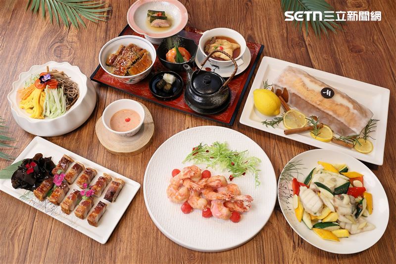 「星級供應鏈」,共導入11項在地食材,推出九道限定菜色。(圖/翻攝畫面)