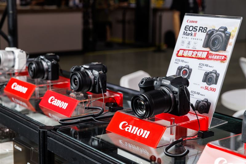 Canon新機EOS R8 Mark II首度公開亮相於本屆台北攝影器材展