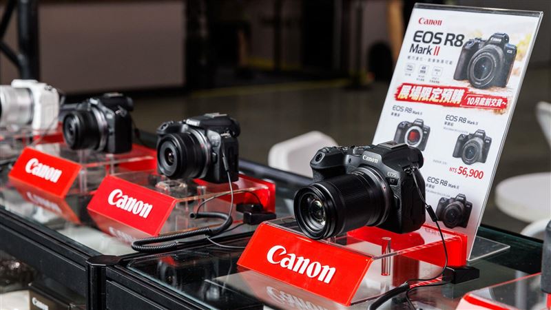 台北攝影器材展Canon EOS R8 Mark II亮相