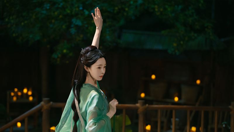 宋軼《與晉長安》為角色特別進行武術訓練及舞蹈練習。(圖/中天娛樂台提供)