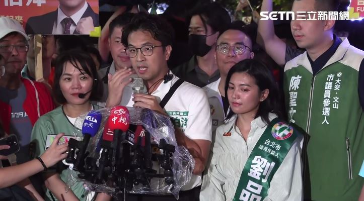 沈伯洋受訪。(圖/翻攝畫面)