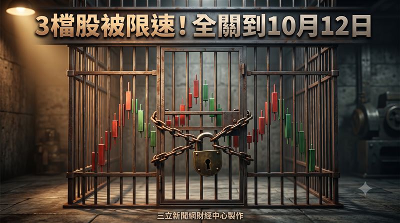 3檔股被處置　它本益比達101倍列2分撮合