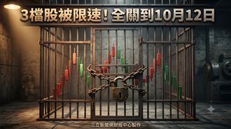 3檔股被處置　它本益比達101倍列2分撮合
