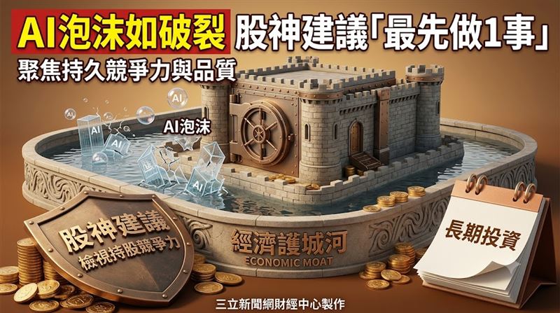 AI泡沫如破裂　巴菲特建議「最先做1事」