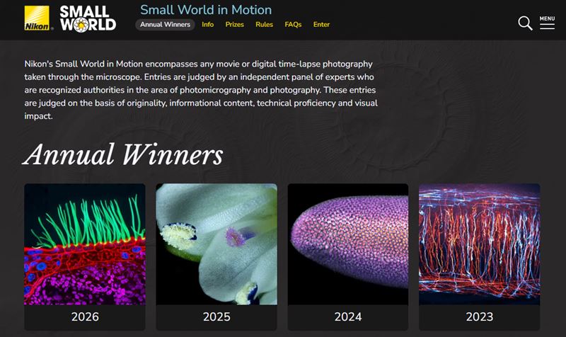 尼康小世界攝影比賽(Nikon Small World)是全球首屈一指的顯微攝影競賽,目的是為了表彰結合科學技術與藝術美學的光學顯微鏡攝影傑作。(圖/翻攝自Nikon Small World官網)