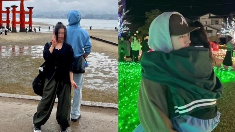 13歲女童經常在社群Instagram上曬出她與琉楓的出遊親密照。（圖／翻攝自X）
