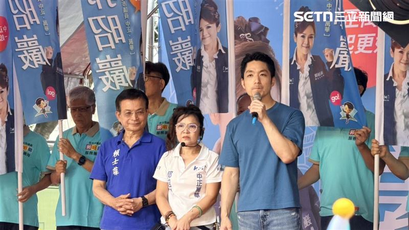 賴士葆、蔣萬安出席郭昭巖競總成立大會(圖/記者陳思妤攝影)
