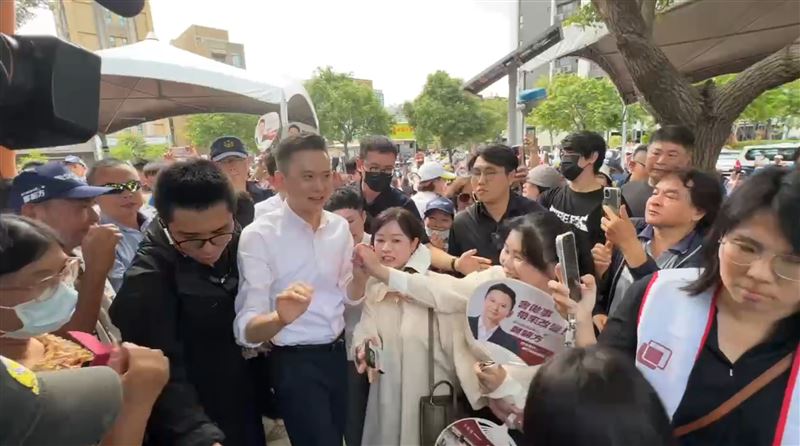鄭朝方競總成立,讓「縣民」當主委。(圖/翻攝畫面)