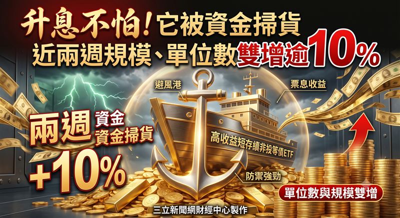 它被資金掃貨　規模、單位數雙增逾10%！