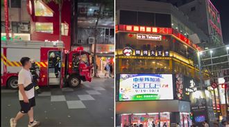 新／西門町火警！廚房冒火警消搶救中