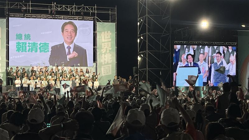 挺黃世杰　賴：年輕有活力市長最適合桃園