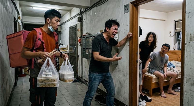 外送牛肉炒飯變抓姦搖滾區　300萬人朝聖