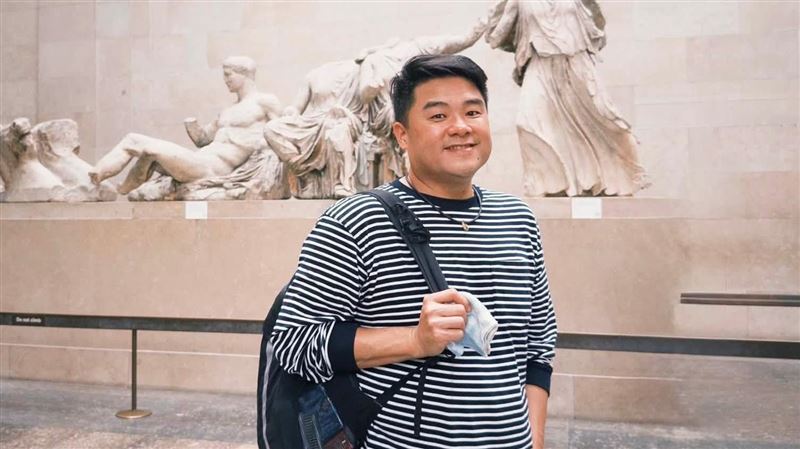補教名師呂捷,轉發蔣萬安貼文調侃,這已經是美國樂壇天后泰勒絲(Taylor Swift)的坎站了(台語意旨:程度)。(圖/翻攝自呂捷臉書)