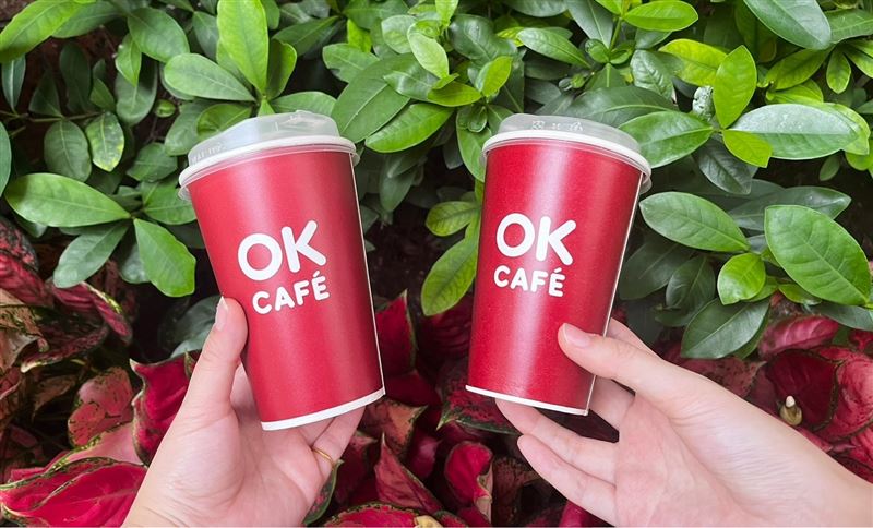 OKmart推出指定風味飲品優惠,即日起至10月14日,單杯39元、任2杯69元。(圖/品牌業者提供)