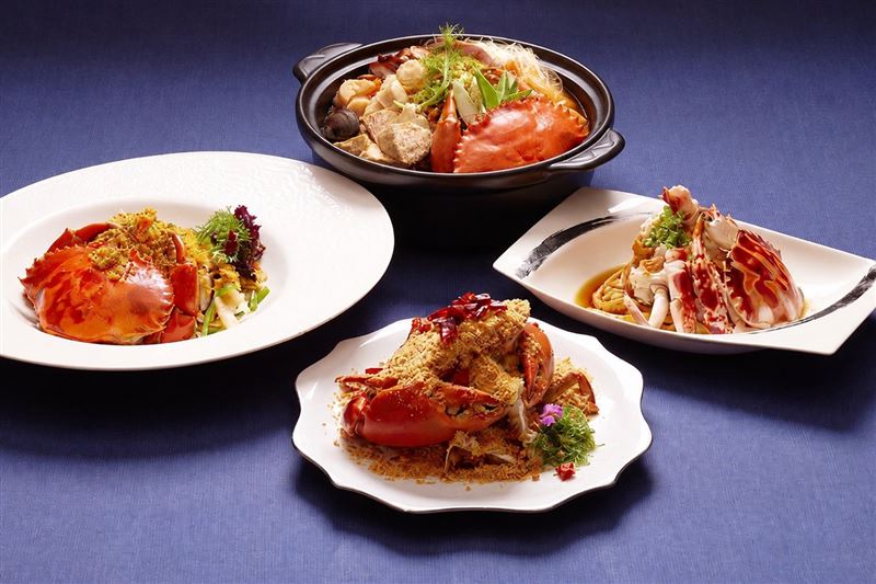 JR東日本大飯店台北由凱華樓中華料理即日起至12月31日推出「蟳蟹爭鮮・盡享珍味」秋冬限定菜單。(圖/飯店旅宿業者提供)