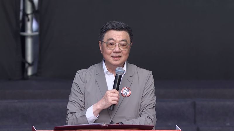 卓榮泰火力全開　點名蔣萬安出來面對