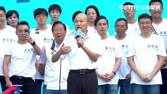 韓國瑜站台李四川。(圖/翻攝畫面)
