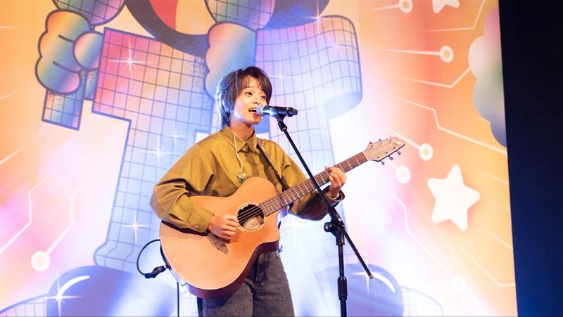歌手吱吱郭芝吟擔綱複賽評審。(圖／新竹市文化局提供)