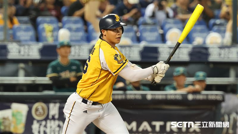 中信兄弟一壘手黃韋盛。(圖/記者劉彥池攝影)
