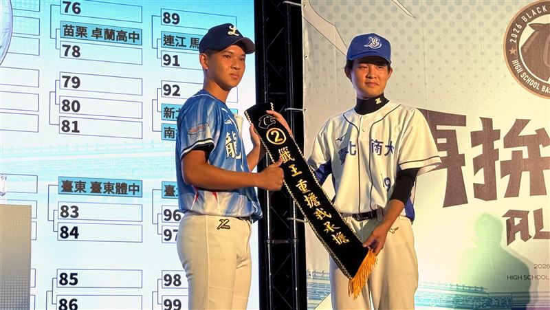 黑豹旗抽籤　龍津高中當籤王！首戰碰平鎮