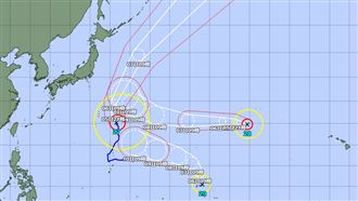 3颱共存！小熊颱風也生成 日氣象廳曝路徑
