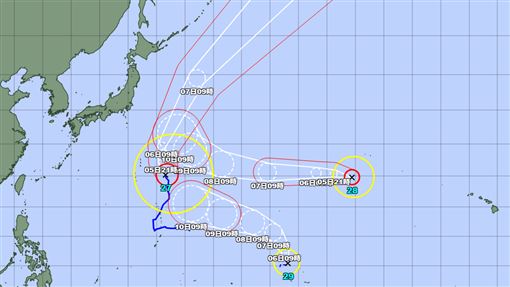 3颱共存！小熊颱風也生成 日氣象廳曝路徑